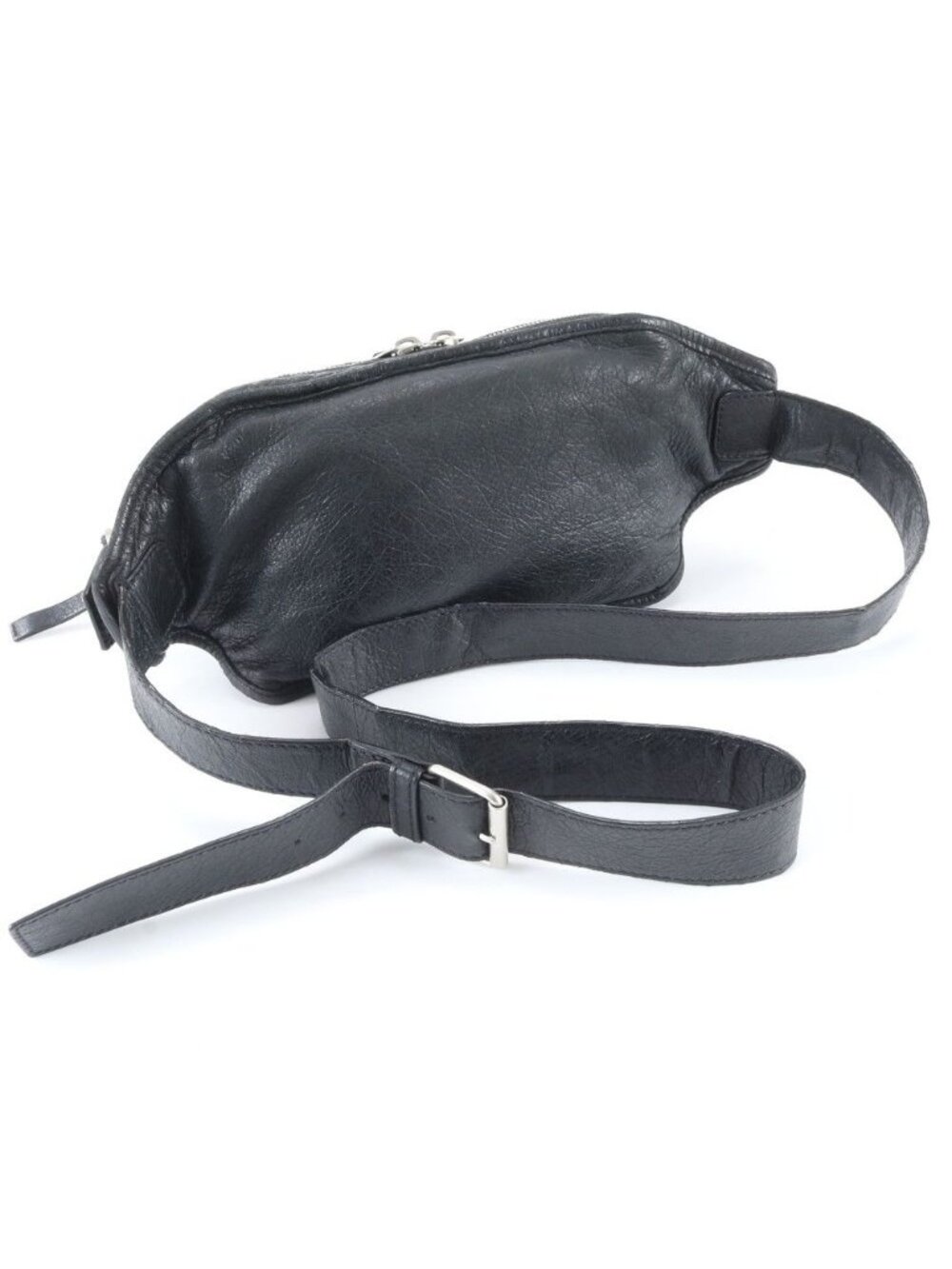 ★SOLD★ Balenciaga Classic Neolift Leather 2-Way Belt Bag Crossbody Waist Pouch - Picture 3 of 10